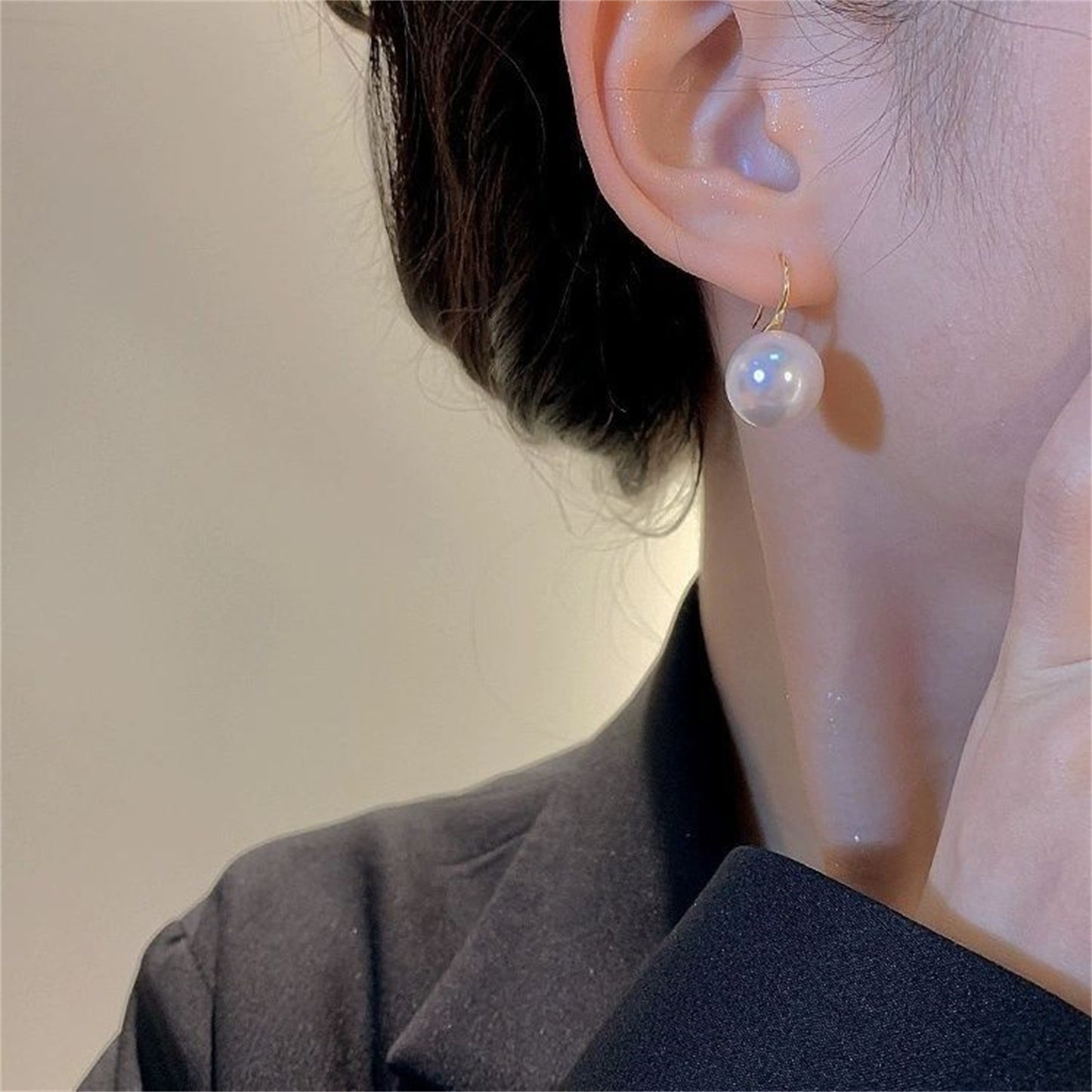 C-shaped Earrings French Retro Style